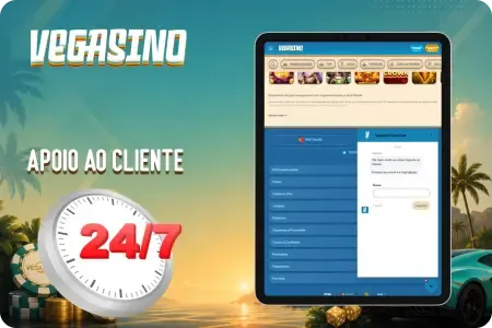 Vegasino Casino serviço de atendimento ao cliente